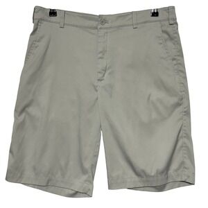 Nike Shorts Mens 34 Beige Dri-Fit Golf Tour Performance Stretch Spandex